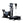 A plate loaded belt squat machine on a white background.
