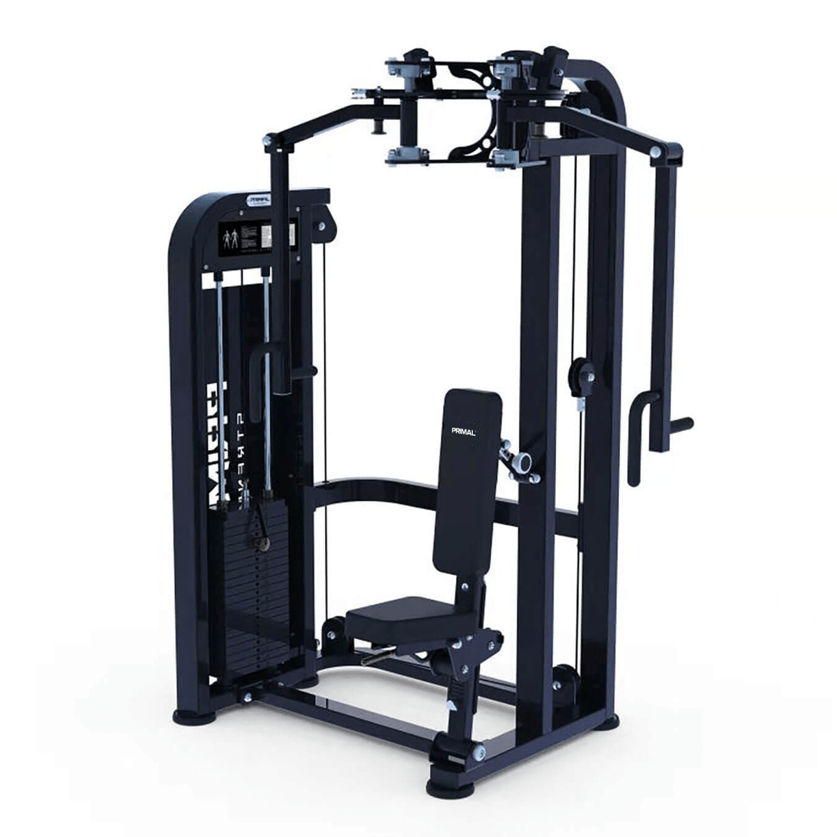 Pin Select Machine 125kg Pin-Select - Ab Crunch/ Back Extension – Primal Strength