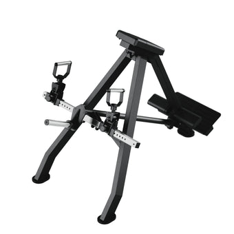 Commercial-grade plate loaded t-bar row machine.
