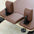 Brown leather material on a pilates reformer machine.