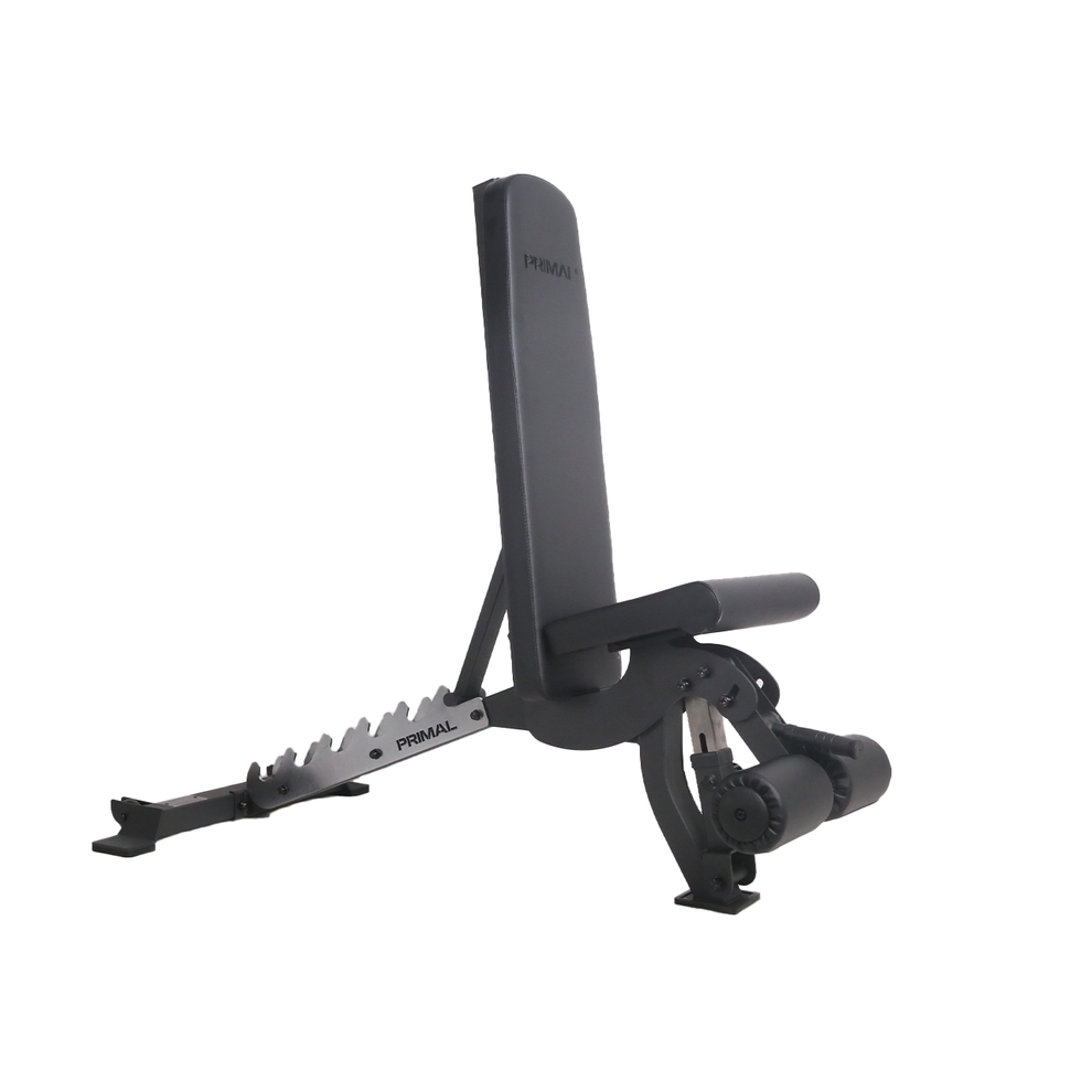 Primal Personal Series Adjustable Bench with Foot Support – Primal Strength