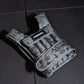Digital camouflage weighted vest on a dark surface with 'Primal' branding.
