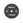 A 5kg single black rubber bumper plate with quad grip handles.