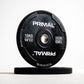Two Primal branded weight plates on a white background