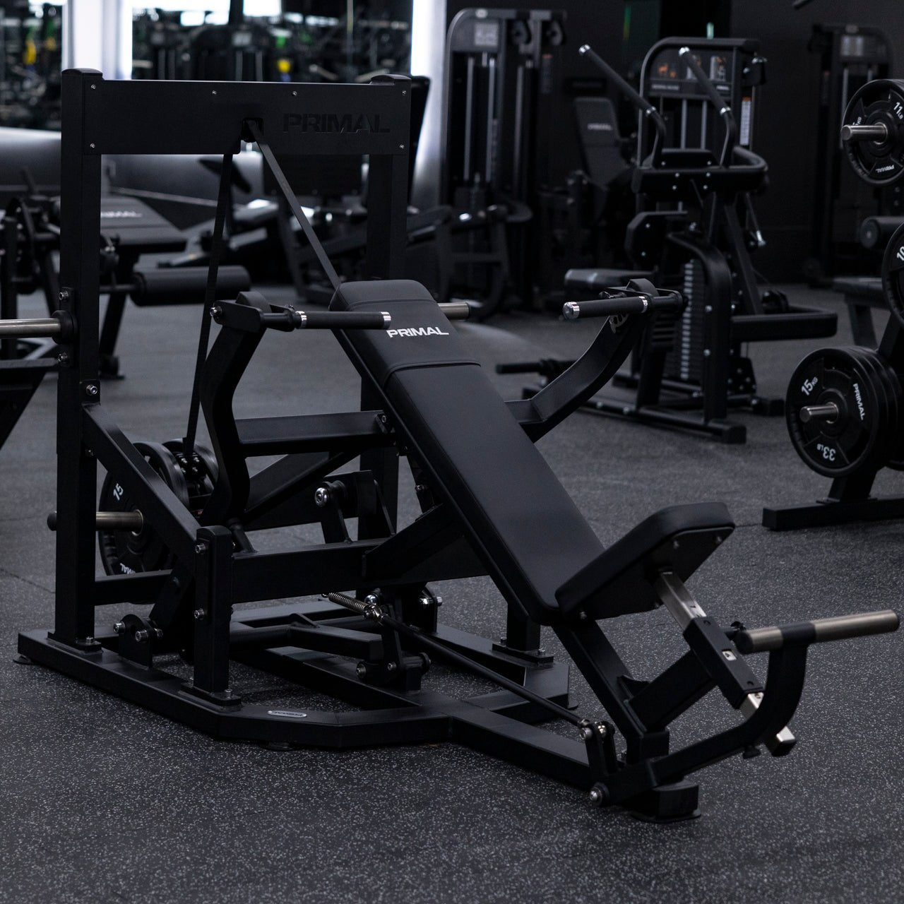 Plate Loaded Linear Shoulder Press
