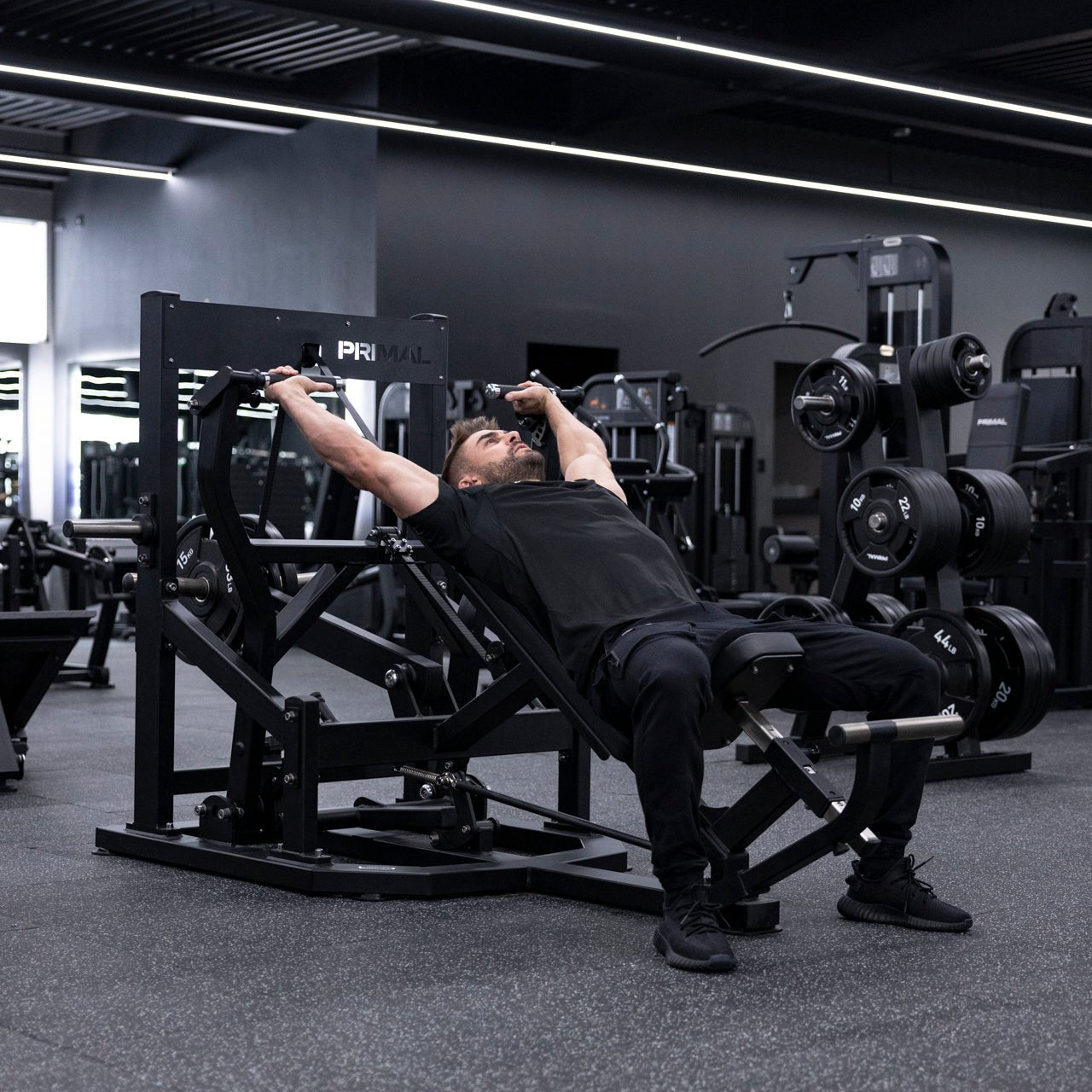 Plate Loaded Linear Shoulder Press