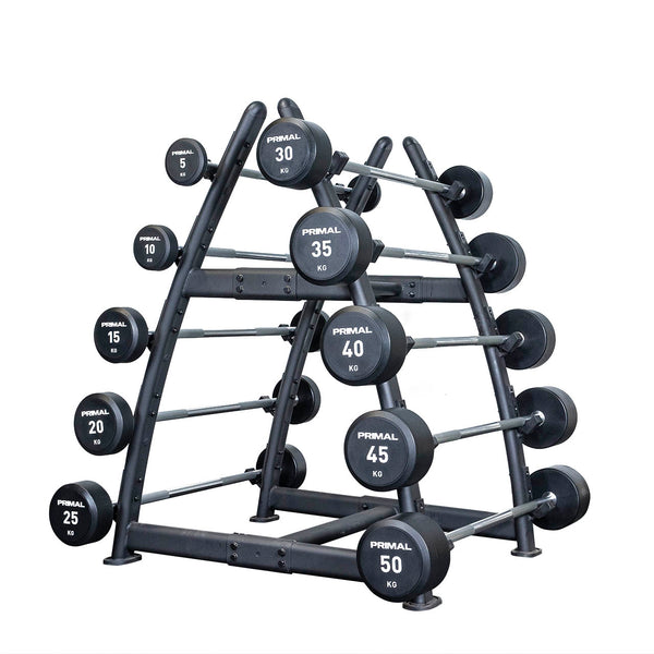Primal Performance Series Urethane Straight Barbell Set 5kg 50kg 10 Primal Strength