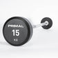 Primal Performance Series Urethane Straight Barbell Set 5kg-50kg - (10 Bars)