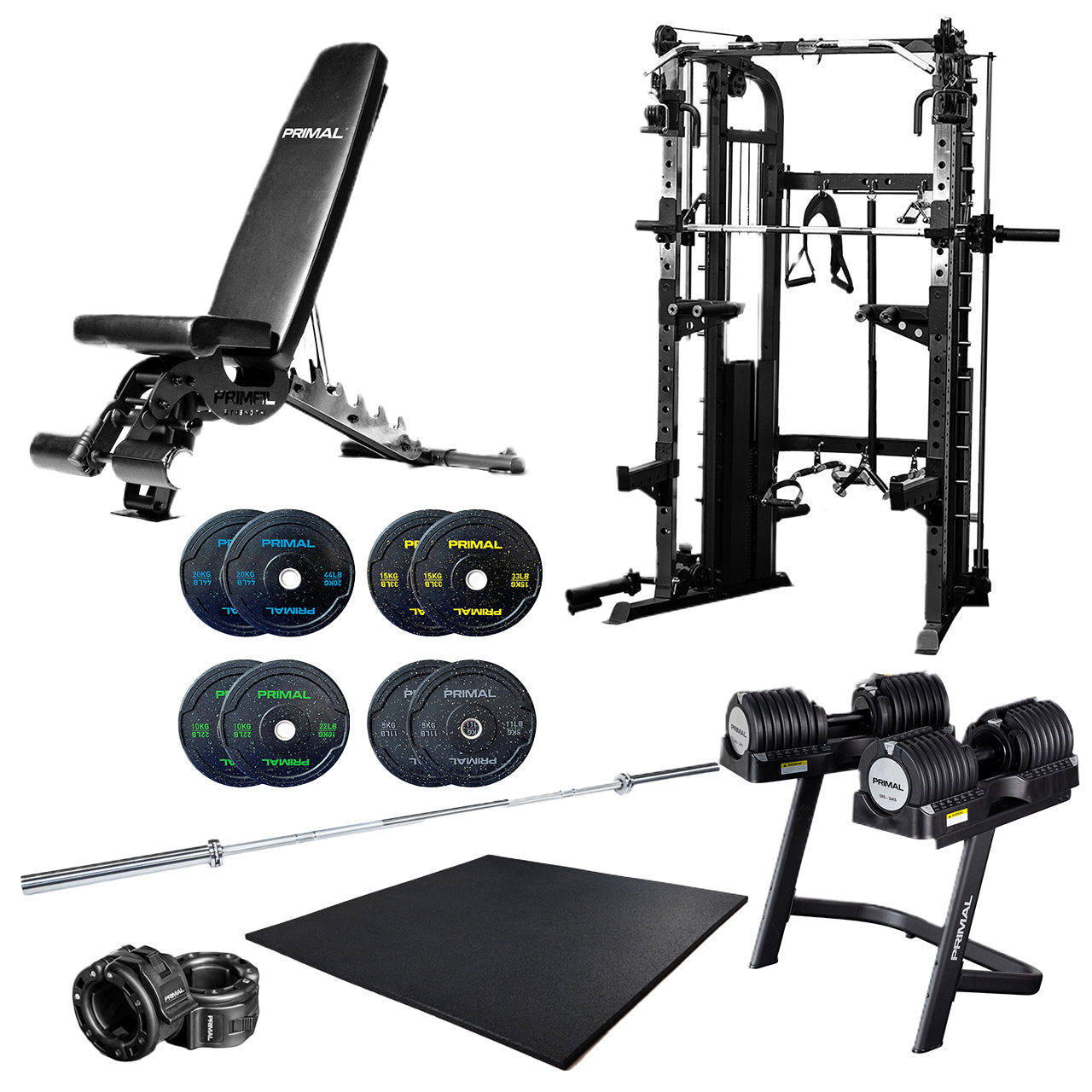 Primal Pro Series Premium Rack System Light Package – Primal Strength