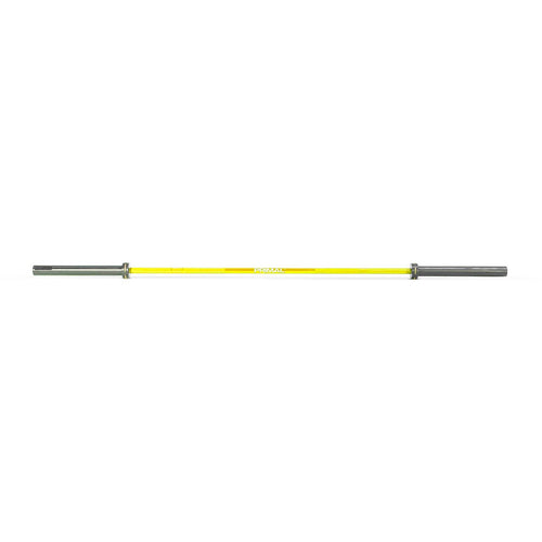 8 Needle Teflon Dual Knurl 20kg 7ft Olympic Bar- PRE WORKED