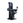 Black bicep curmachine on a white background