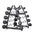 CPU Fixed Supercurl Barbell- PRE WORKED