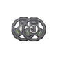 Primal Pro Series Rubber Olympic Disc with Stainless Steel Ring 1.25kg (Pair)