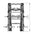 a front view diagram of the primal strength monster rack system