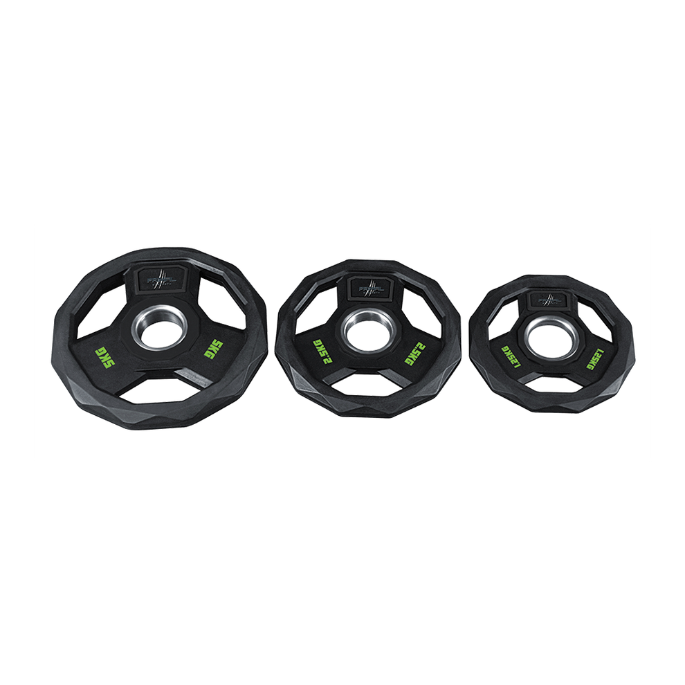 Commercial Rubber Weight Set 75kg Primal Strength