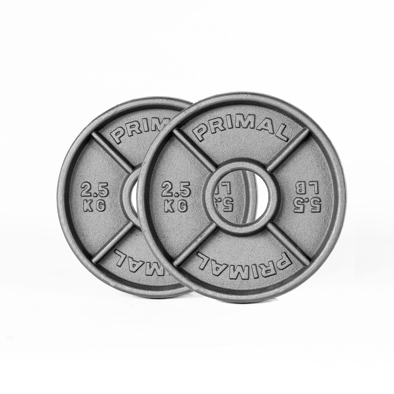 Primal Pro Series "Deep Dish" Olympic Weight Plate - 2.5kg (PAIR)