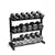 Compact 3-Tier Dumbbell Rack