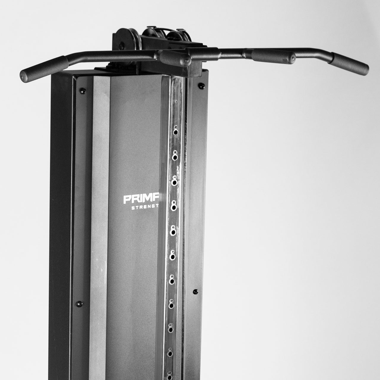 Free Standing Hi/Lo Pulley with Pull-Up Bar