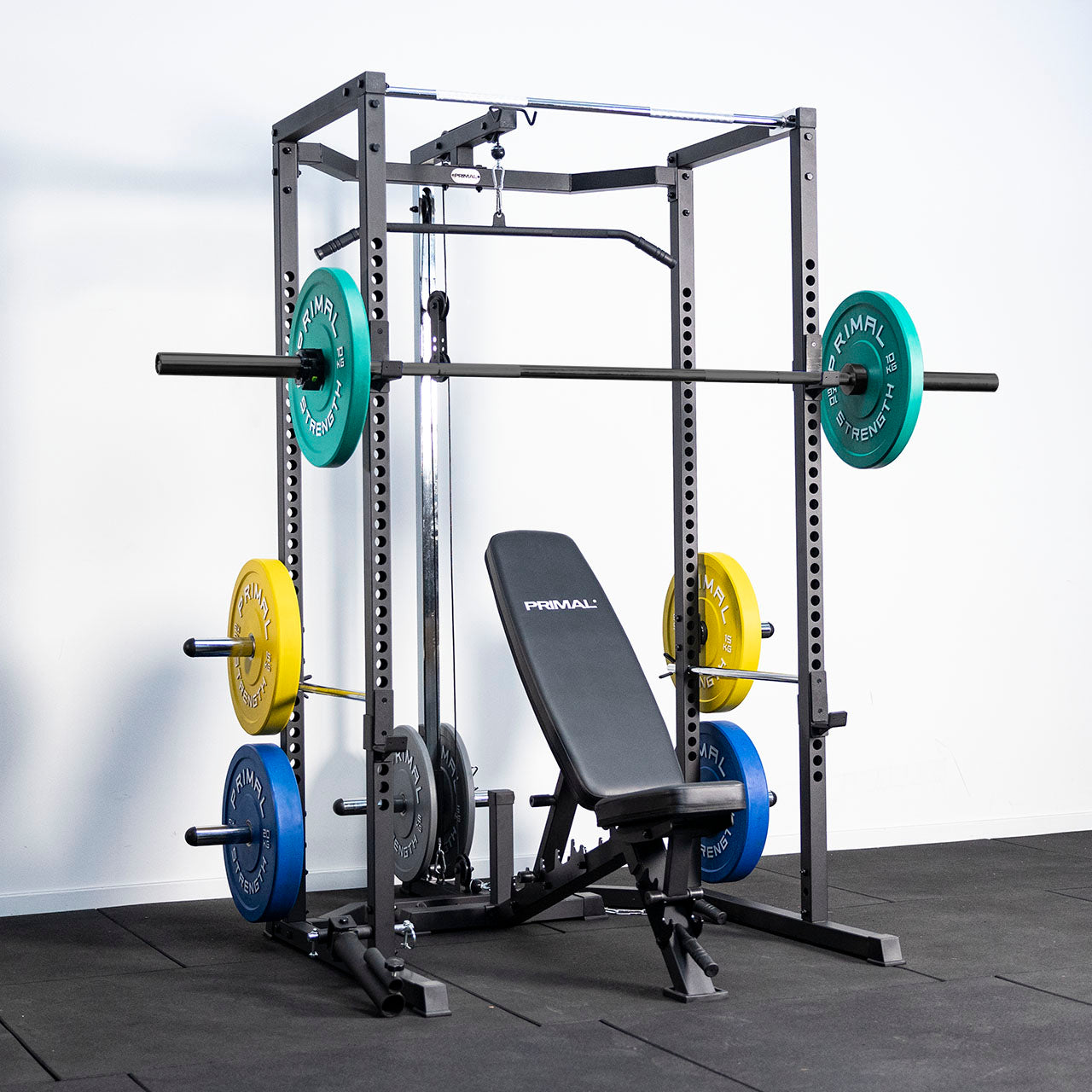 Ultimate Home Rack Package W/Rubber Bumpers