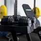 Ultimate Home Rack Package W/Rubber Bumpers & Adjustable Dumbbells