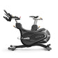 the side of a complete gym spin bike