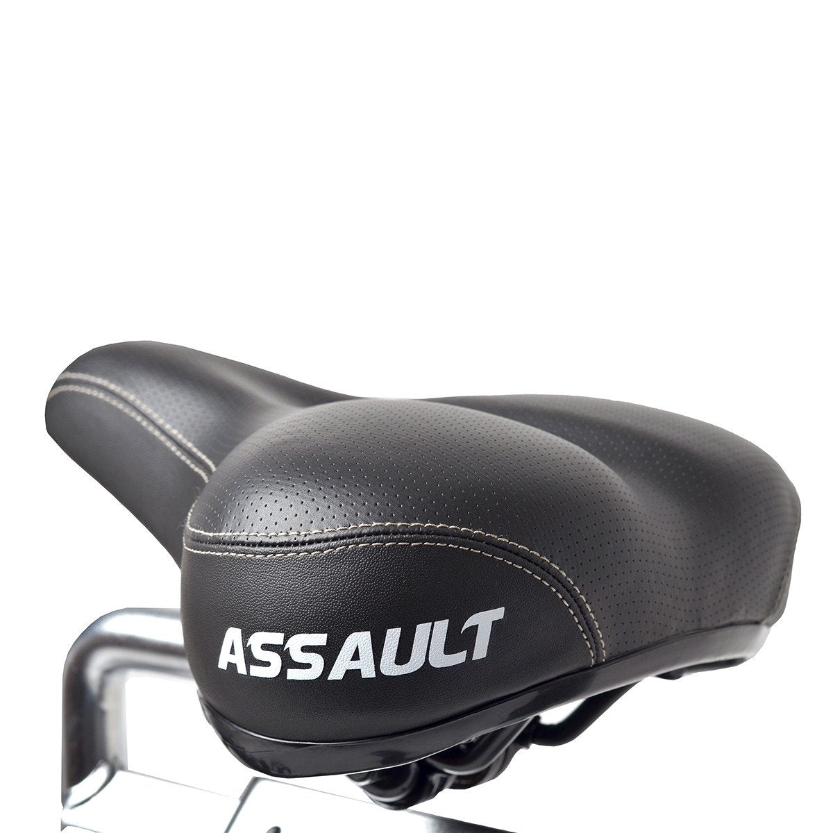 the seat of a air assault bike