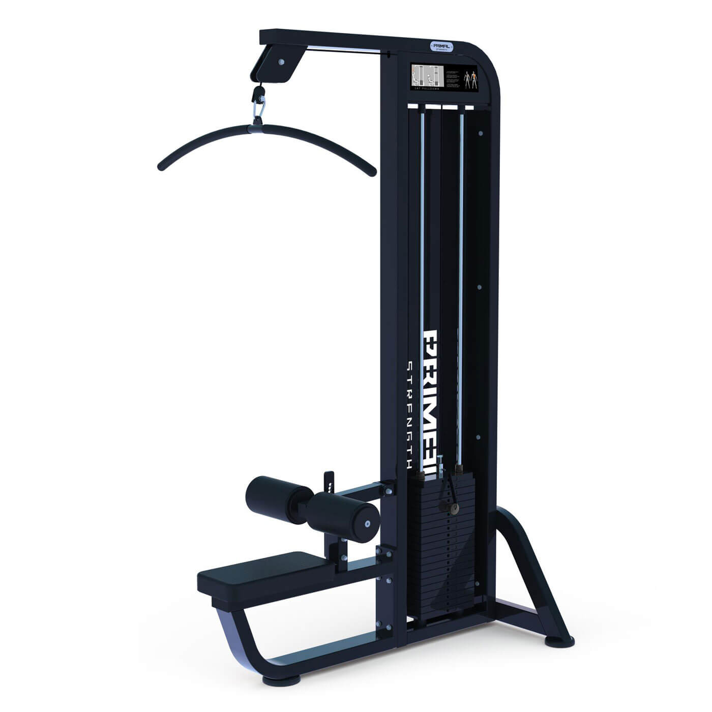 a commercial lateral pull down gym resistance machine