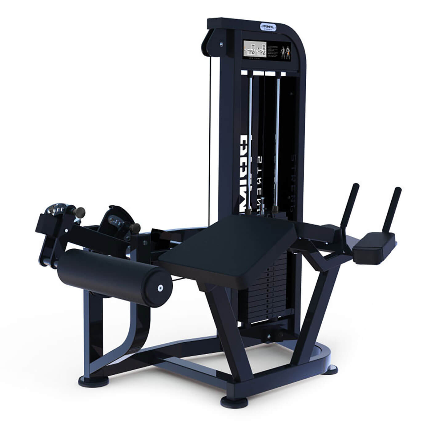 a commercial prone hamstring curl gym resistance machine