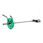 a stand alone  landmine with a loaded barbell attached and v bar barbell attachment