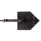 a black stand alone floor landmine attachment with barbell attached