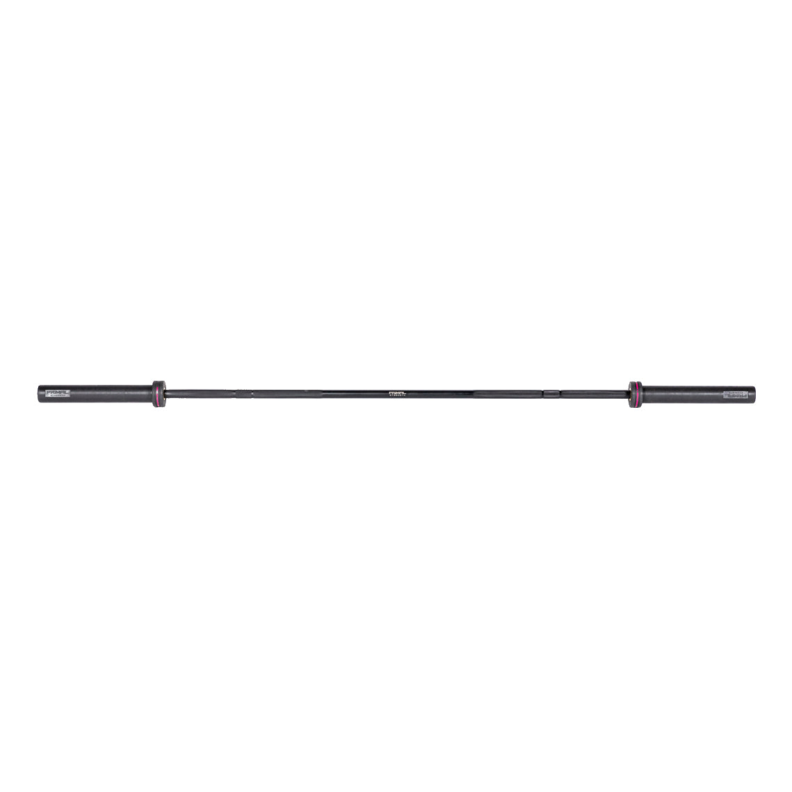 Primal Pro Series Linda Olympic 25mm 15kg Technique Bar - Black Teflon Coated/Pink Detail