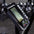 the monitor of a black primal strength airbike cardio machine