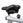 the seat of a black primal strength airbike cardio machine