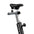 the seat of a black primal strength airbike cardio machine