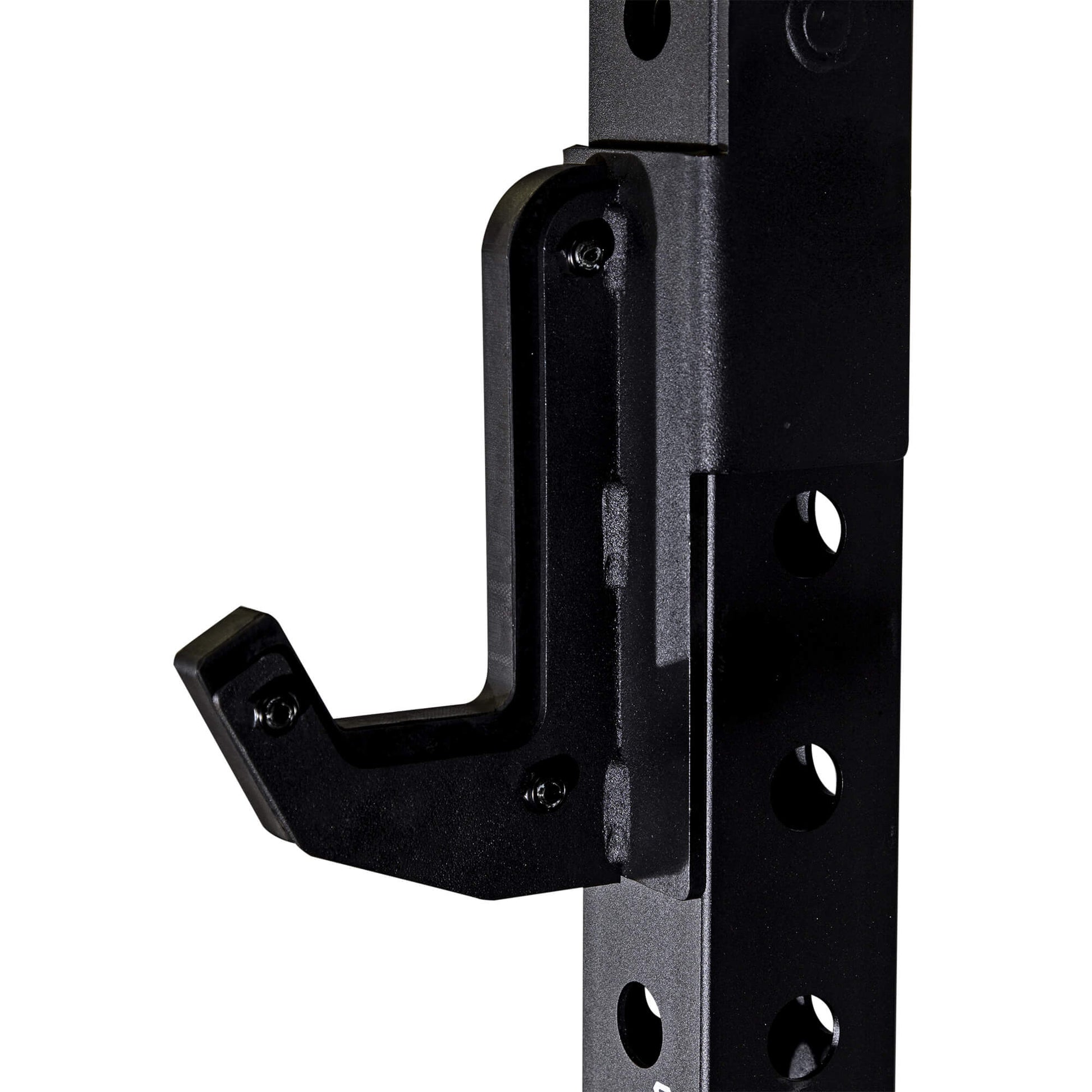 sandwich j hooks attached to a full power rack