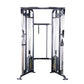 A compact functional trainer with two 90kg weight stacks.