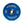 a blue 20kg competition bumper weight plate
