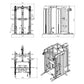primal strength monster rack system diagram and dimensions