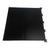 two connected black fitness gym mats 