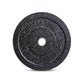 a black and white 5kg hi temp weight plate