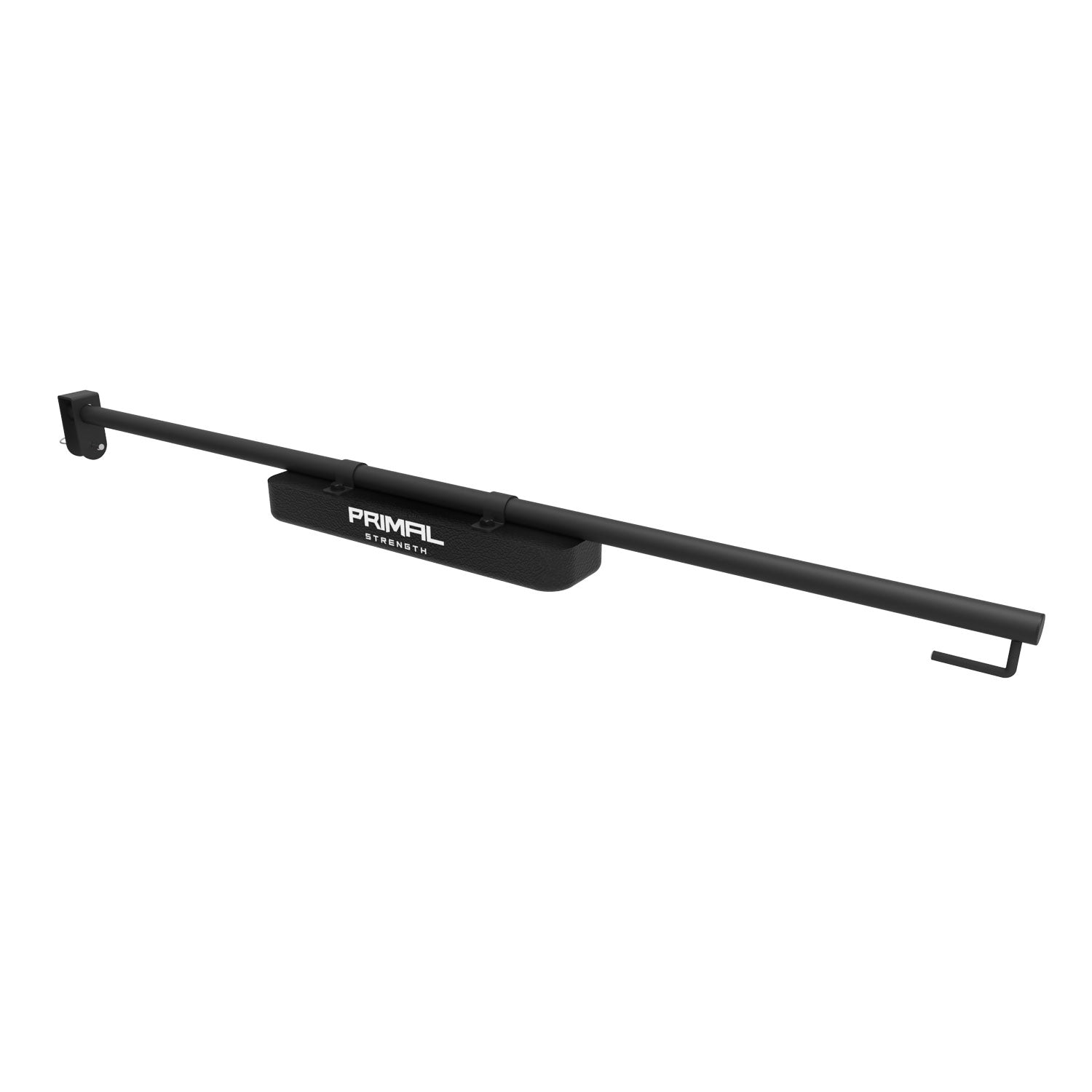 a lat pulldown brace pad attachment for a power rack