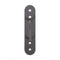 black wall and floor mounted battle rope anchor