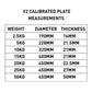 Performance Series V2 Calibrated Plate Pairs