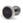 a stainless steel dumbbell with a extreme gym custom logo on the endcap