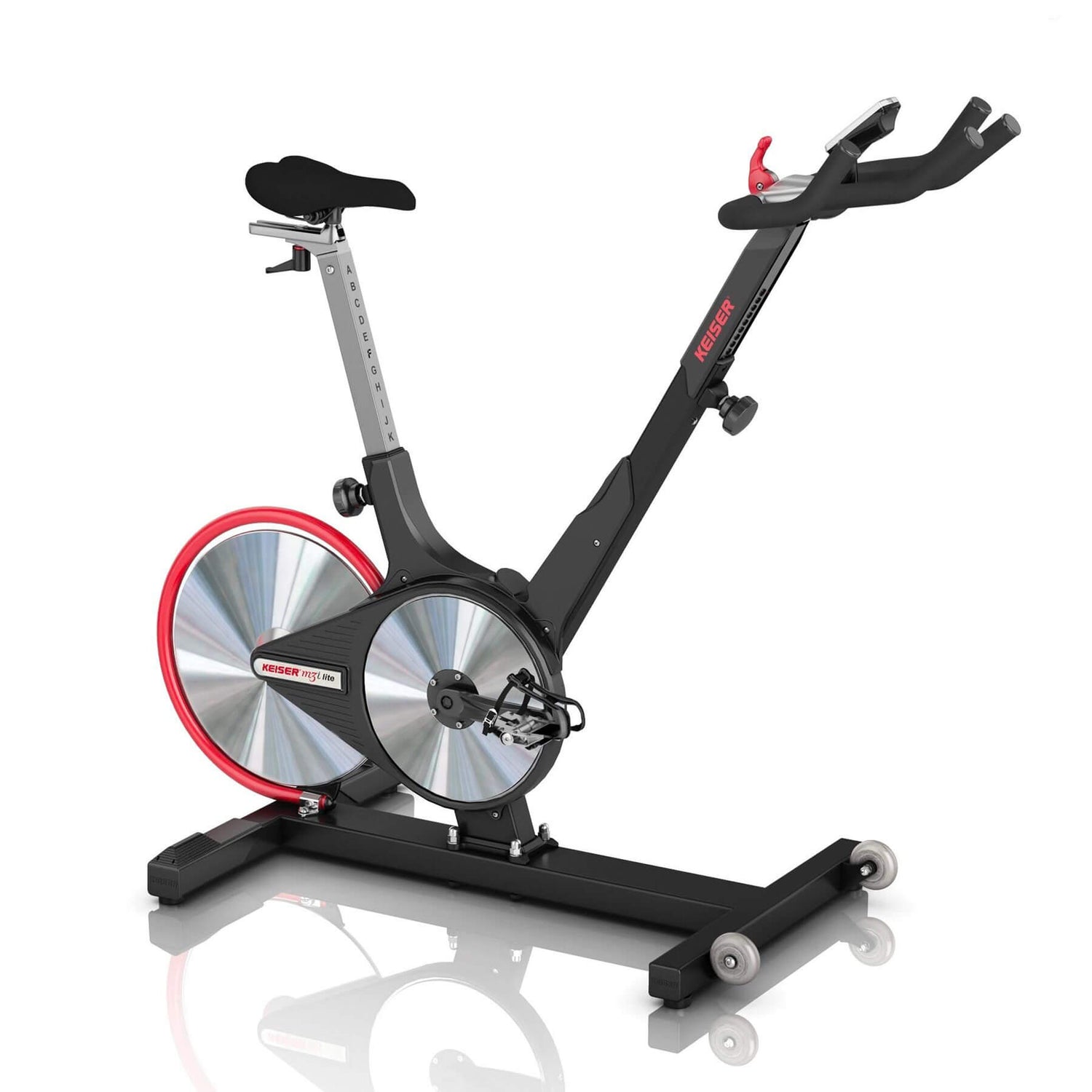 a keiser m3i lite spin bike complete with all components