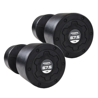 Rubber Dumbbells (Pairs)- PRE WORKED