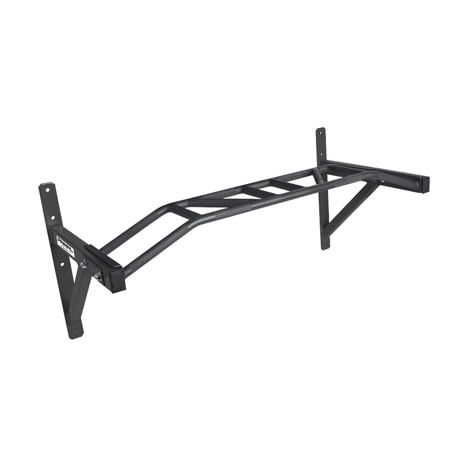 Primal Pro Series Wall Mounted Multi Chin Bar - Black