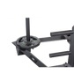 a weight disc loaded onto a black prowler sled