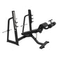 black olympic decline weight bench