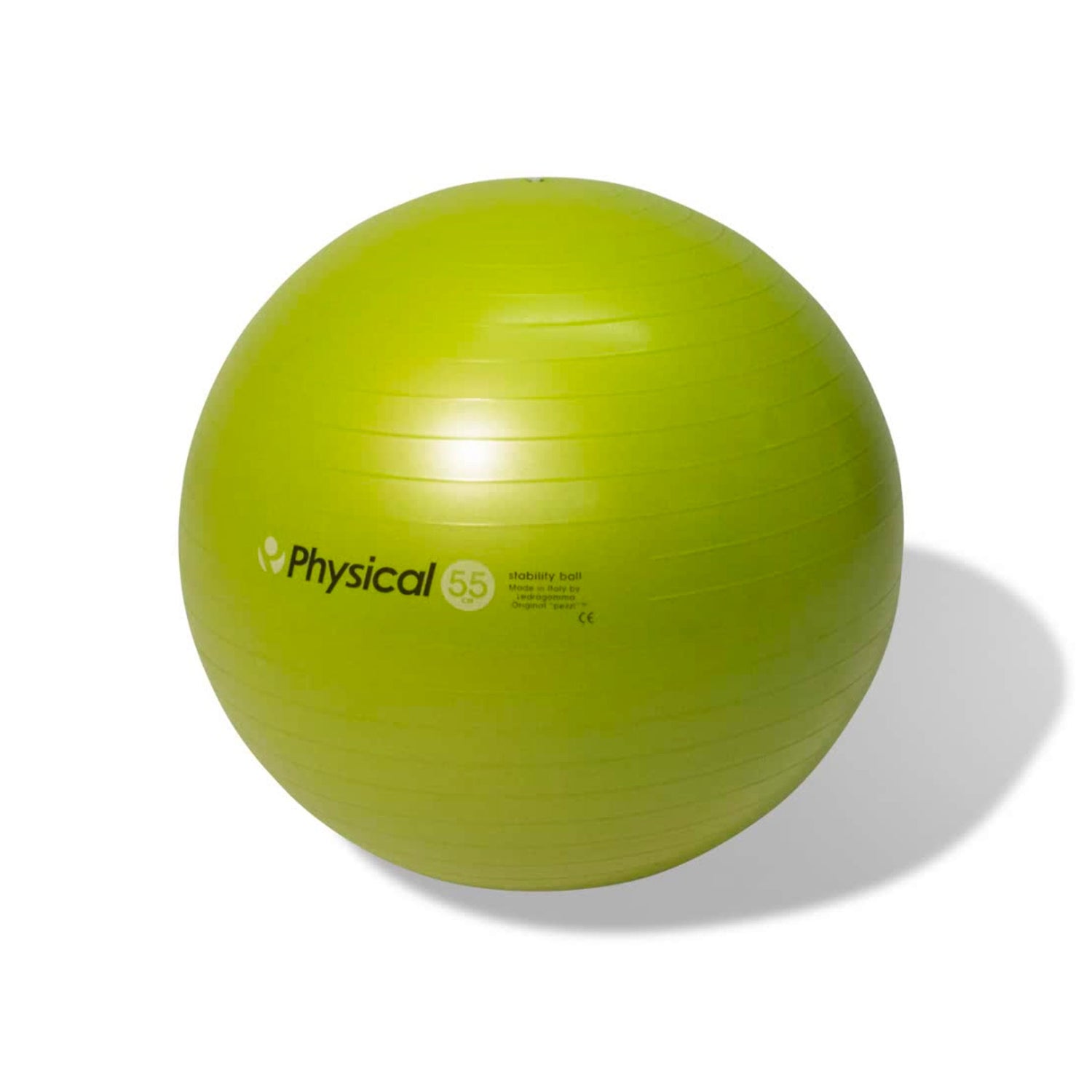 a green 55cm stability exercise ball